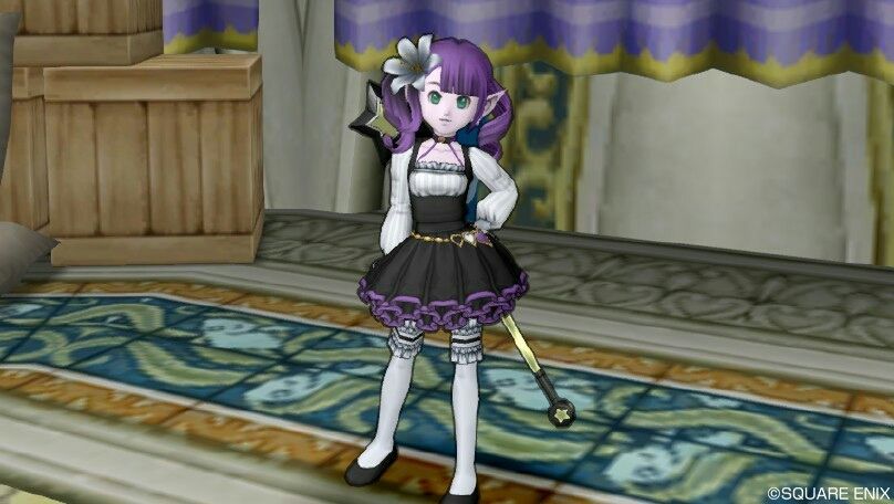 小悪魔ドレス下 ブラックリリィが1足りない 小悪魔ドレス下 ブラックリリィが1足りない