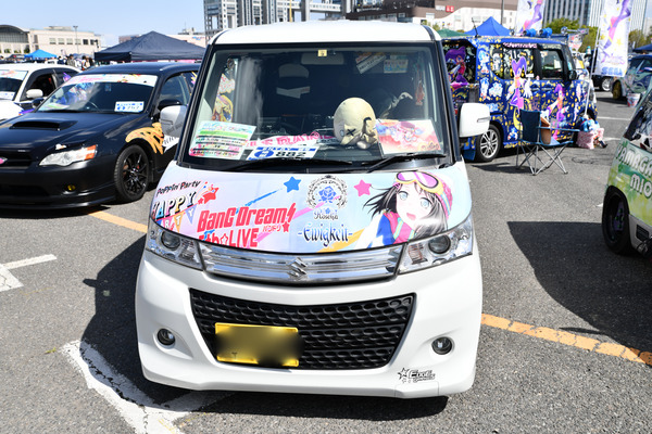 『痛車天国2018』ガルパブーム到来!大集結した「バンドリ!ガールズバンドパーティ!」痛車をレポート 人気はロゼリア、Poppin'Party-1
