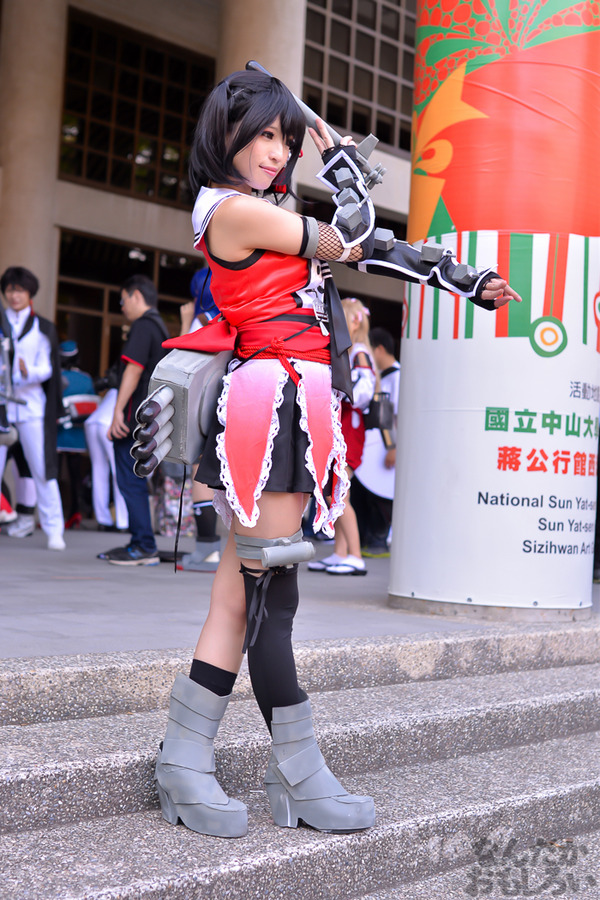 『砲雷撃戦！よーい！ 高雄』コスプレフォトレポートその3　台湾の大学講堂前、こだわりぬいた艤装などここでしか味わえない熱いコスプレの様子をお届け！_3257