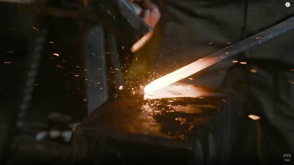 『ニーア オートマタ』海外の鍛冶職人、大型剣「白の約定」をリアルに制作！_073430