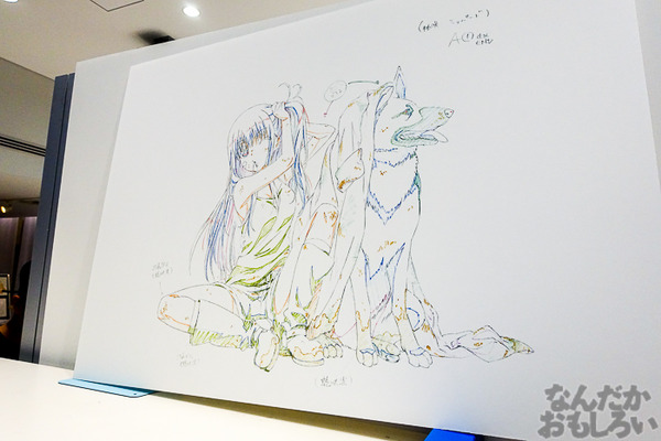 TVアニメ放送中「Charlotte」の貴重な原画を大量展示した展示会がアキバで開催！早速会場の様子をお届け_3610