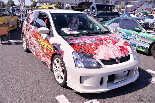 『痛Gふぇすたinお台場2015』痛車フォトレポートその1　装甲悪鬼村正、月姫、ヤマノススメ、ダンまち、サイコパス、きんいろモザイクなど（100枚）_1491