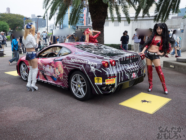 『マチアソビvol.15』武内崇さん描き下ろし痛車「Fateシリーズ」仕様のフェラーリ展示！ハイクオリティな超高級痛車を撮影してきた0013