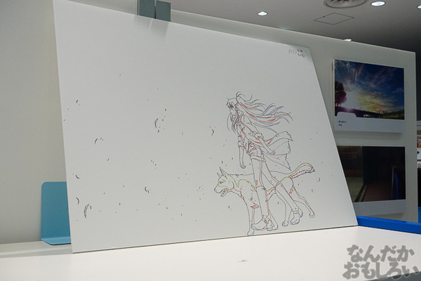 TVアニメ放送中「Charlotte」の貴重な原画を大量展示した展示会がアキバで開催！早速会場の様子をお届け_3590