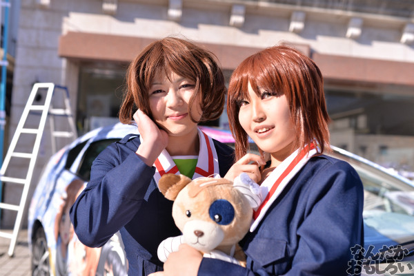 ガルパン痛車や実物大戦車模型をバッグにレイヤーさんを撮影!『第18回大洗あんこう祭』コスプレフォトレポート_9958