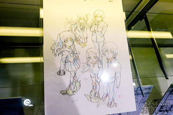 TVアニメ放送中「Charlotte」の貴重な原画を大量展示した展示会がアキバで開催！早速会場の様子をお届け_3570