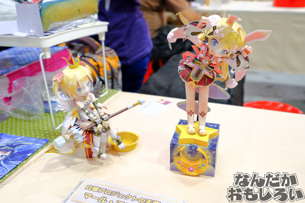 『白猫プロジェクト』香港のペーパークラフトサークルが台湾で出した「蒼い海の少女ノア」「100億の少女ティナ」のクオリティが異常！4047