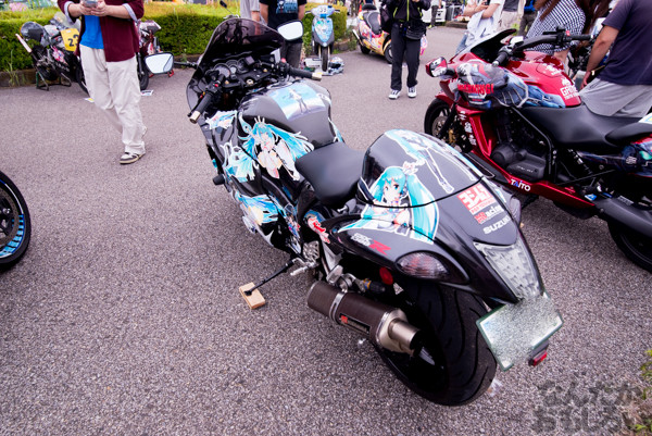 足利に萌え車両！『第10回足利ひめたま痛車祭』痛単車、痛スクーター、痛チャリ　「ラブライブ！」「艦これ」「東方Project」などなど_4334