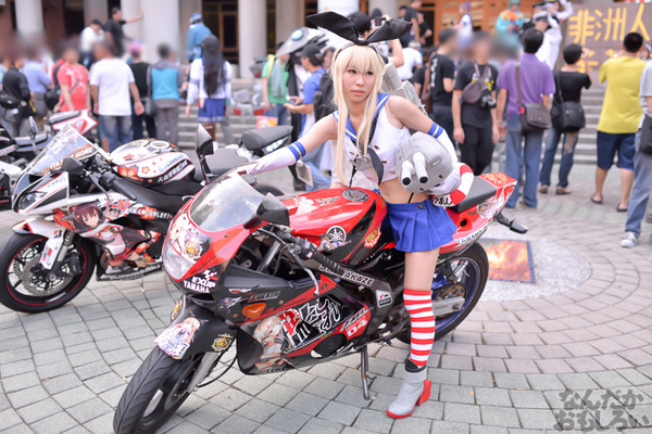 『砲雷撃戦！よーい！ 高雄』ほっぽちゃレイヤーん×深海棲艦痛単車！盛り上がった台湾のコスプレイヤーさんと痛単車の合わせ！_3405