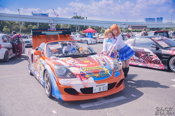 『痛Gふぇすたinお台場2015』痛車とともに輝くコスプレイヤーさんフォトレポートまとめ　「ラブライブ！」9人合わせなどなど_1712