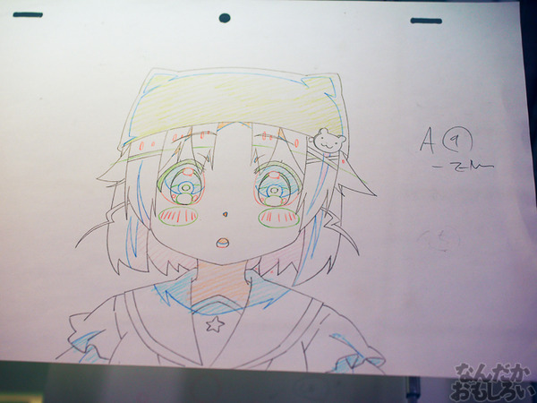 TVアニメ『がっこうぐらし!』展が秋葉原で開催 笑顔・絶望顔など貴重な生原画、缶詰、サイン入りシャベルなどたくさん展示!0075