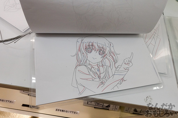 TVアニメ放送中「Charlotte」の貴重な原画を大量展示した展示会がアキバで開催！早速会場の様子をお届け_3597