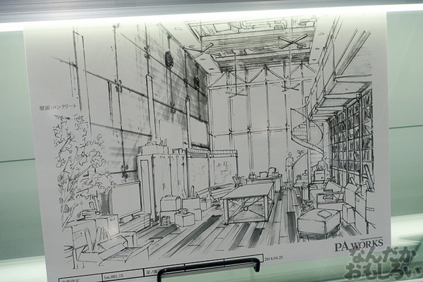 TVアニメ放送中「Charlotte」の貴重な原画を大量展示した展示会がアキバで開催！早速会場の様子をお届け_3576