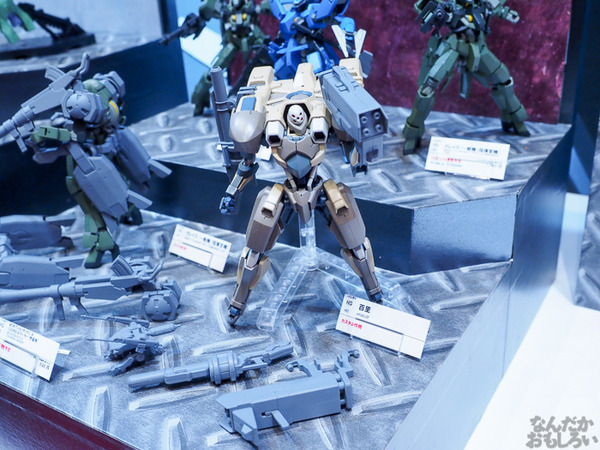 新作「鉄血のオルフェンズ」ガンプラを大量展示!「第55回 全日本模型ホビーショー」ガンプラ&ガンダムフィギュアをお届け0125