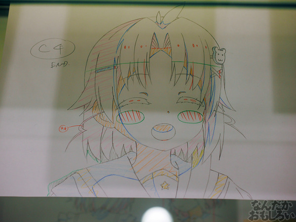 TVアニメ『がっこうぐらし!』展が秋葉原で開催 笑顔・絶望顔など貴重な生原画、缶詰、サイン入りシャベルなどたくさん展示!0079
