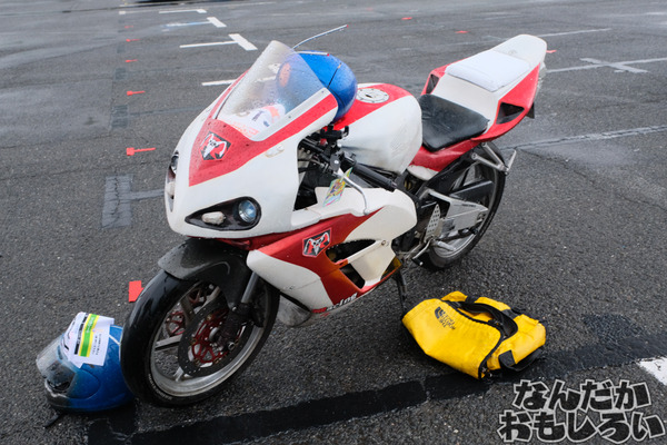 『痛車天国2017 in お台場』写真50枚!雨にも寒さにも耐えた痛単車・痛チャリをレポート 「デレマス」高垣楓スポーツバイクに、痛ライン引きも登場4222