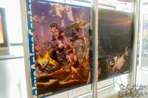 等身大オウガテイルや武器、貴重なアニメ資料も！『GOD EATER』展が秋葉原で開催中！早速その様子をフォトレポート_03423