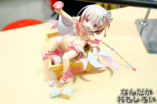 『白猫プロジェクト』香港のペーパークラフトサークルが台湾で出した「蒼い海の少女ノア」「100億の少女ティナ」のクオリティが異常！4029