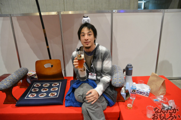 西村博之氏降臨!『ニコニコ超会議3』「超ZUNビール」ブースを紹介_0111
