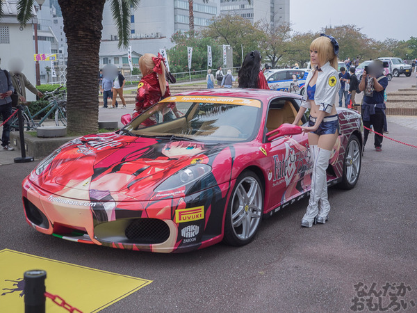 『マチアソビvol.15』武内崇さん描き下ろし痛車「Fateシリーズ」仕様のフェラーリ展示！ハイクオリティな超高級痛車を撮影してきた0014