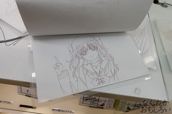 TVアニメ放送中「Charlotte」の貴重な原画を大量展示した展示会がアキバで開催！早速会場の様子をお届け_3593