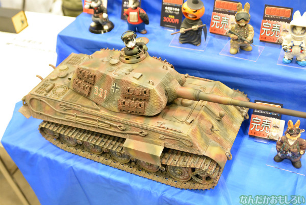 『ワンフェス2014冬』とってもカワイイ美入野工房の「Cat Shit One」「USABO」フィギュア_0058