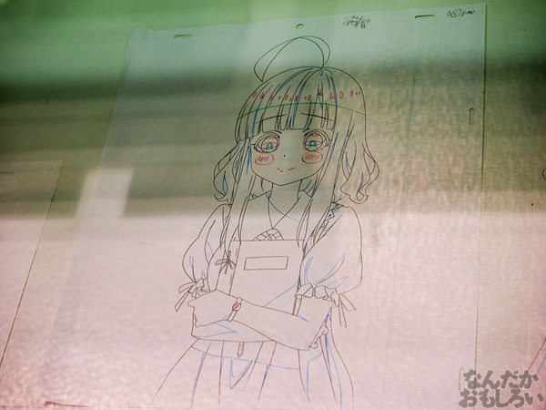 TVアニメ『がっこうぐらし!』展が秋葉原で開催 笑顔・絶望顔など貴重な生原画、缶詰、サイン入りシャベルなどたくさん展示!0043