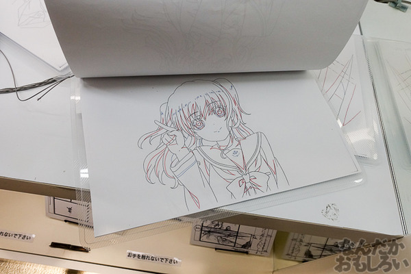 TVアニメ放送中「Charlotte」の貴重な原画を大量展示した展示会がアキバで開催！早速会場の様子をお届け_3594
