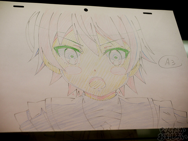 TVアニメ『がっこうぐらし!』展が秋葉原で開催 笑顔・絶望顔など貴重な生原画、缶詰、サイン入りシャベルなどたくさん展示!0058