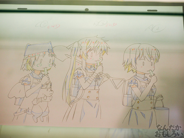 TVアニメ『がっこうぐらし!』展が秋葉原で開催 笑顔・絶望顔など貴重な生原画、缶詰、サイン入りシャベルなどたくさん展示!0052