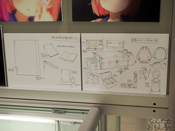 TVアニメ『がっこうぐらし!』展が秋葉原で開催 笑顔・絶望顔など貴重な生原画、缶詰、サイン入りシャベルなどたくさん展示!0030