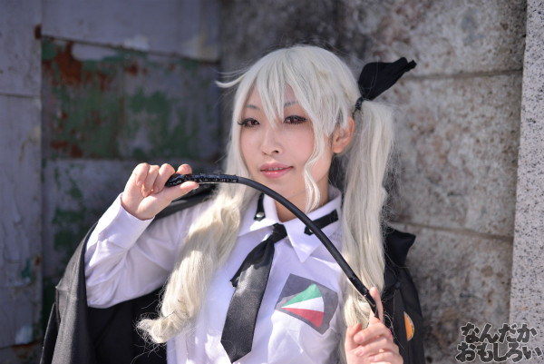 ガルパン痛車や実物大戦車模型をバッグにレイヤーさんを撮影!『第18回大洗あんこう祭』コスプレフォトレポート_9833