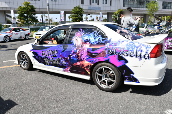 『痛車天国2018』ガルパブーム到来!大集結した「バンドリ!ガールズバンドパーティ!」痛車をレポート 人気はロゼリア、Poppin'Party-5