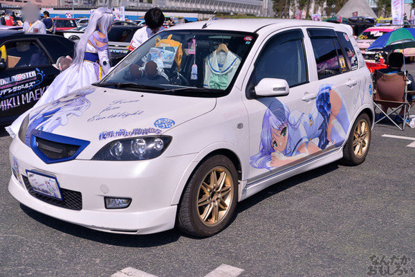 『痛Gふぇすたinお台場2015』痛車フォトレポートその1　装甲悪鬼村正、月姫、ヤマノススメ、ダンまち、サイコパス、きんいろモザイクなど（100枚）_1780