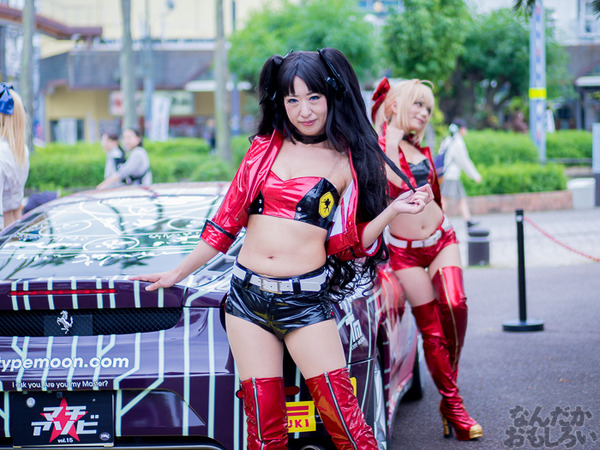 『マチアソビvol.15』武内崇さん描き下ろし痛車「Fateシリーズ」仕様のフェラーリ展示！ハイクオリティな超高級痛車を撮影してきた0021