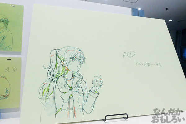 TVアニメ放送中「Charlotte」の貴重な原画を大量展示した展示会がアキバで開催！早速会場の様子をお届け_3573
