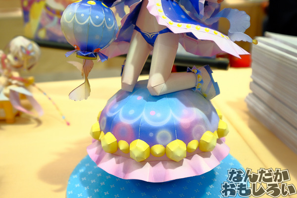 『白猫プロジェクト』香港のペーパークラフトサークルが台湾で出した「蒼い海の少女ノア」「100億の少女ティナ」のクオリティが異常！4036