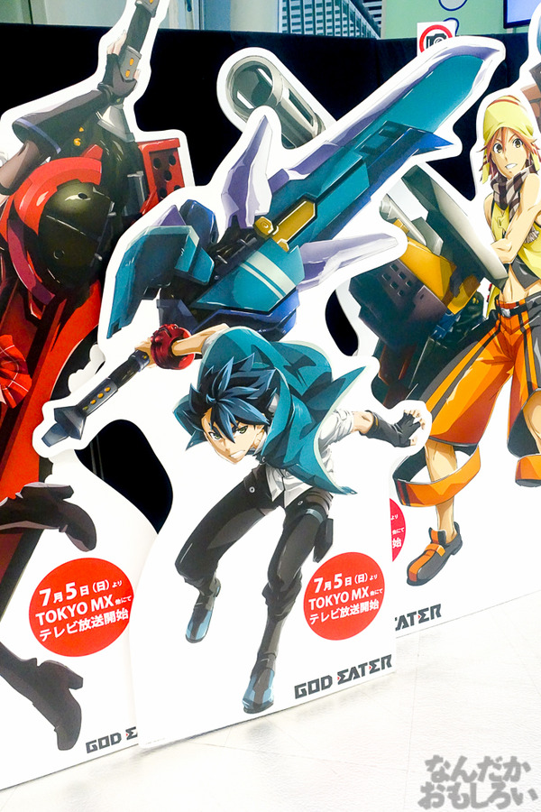 等身大オウガテイルや武器、貴重なアニメ資料も！『GOD EATER』展が秋葉原で開催中！早速その様子をフォトレポート_03439