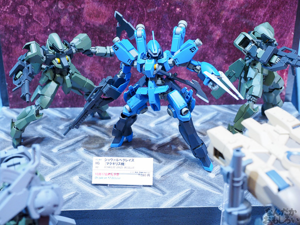 新作「鉄血のオルフェンズ」ガンプラを大量展示!「第55回 全日本模型ホビーショー」ガンプラ&ガンダムフィギュアをお届け0128