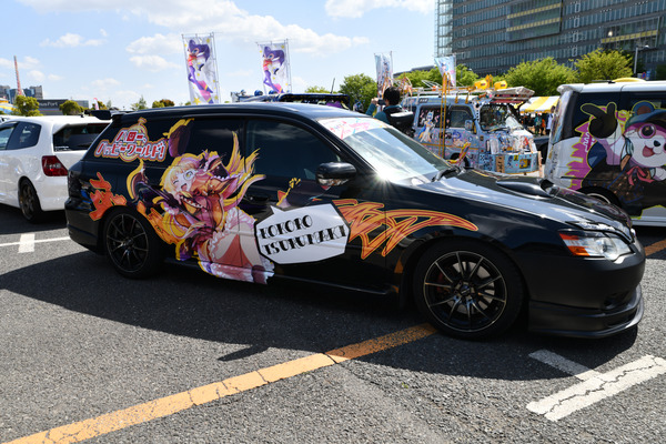 『痛車天国2018』ガルパブーム到来!大集結した「バンドリ!ガールズバンドパーティ!」痛車をレポート 人気はロゼリア、Poppin'Party-4