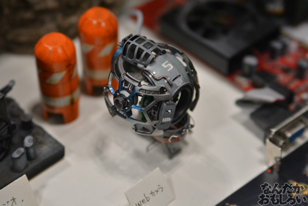 ワクワクしちゃう!『ワンフェス2014夏』ディーラー「RAILGUN」のメカニカルなマウス、フラッシュメモリ