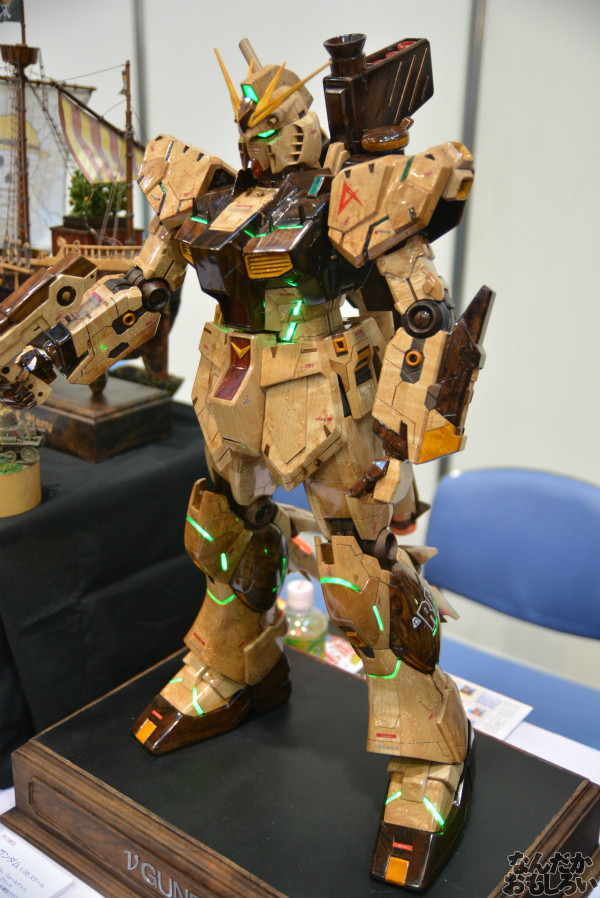 木のガンダムや黒歴史再現、「艦これ」島風風ガンダムも…『第53回静岡ホビーショー』ハイクオリティなガンダム・ガンプラ展示物を紹介_0763