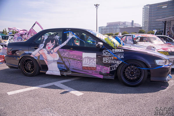 『痛Gふぇすたinお台場2015』痛車フォトレポートその1　装甲悪鬼村正、月姫、ヤマノススメ、ダンまち、サイコパス、きんいろモザイクなど（100枚）_1443