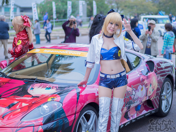 『マチアソビvol.15』武内崇さん描き下ろし痛車「Fateシリーズ」仕様のフェラーリ展示！ハイクオリティな超高級痛車を撮影してきた0016