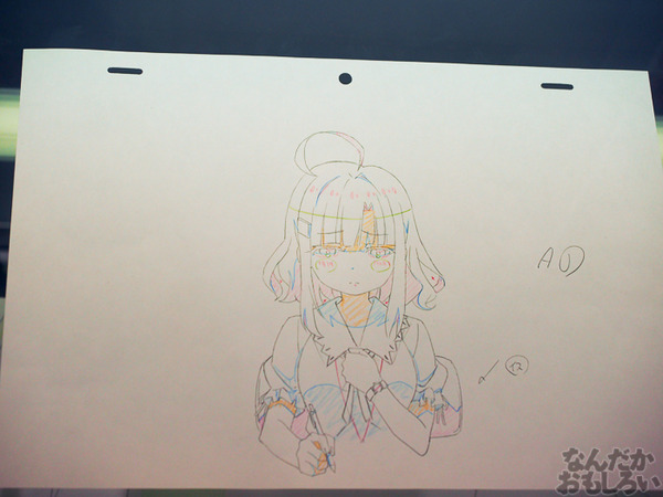 TVアニメ『がっこうぐらし!』展が秋葉原で開催 笑顔・絶望顔など貴重な生原画、缶詰、サイン入りシャベルなどたくさん展示!0040