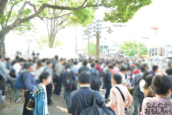 アイマスやキャスティングボイスの待機列!『マチアソビ vol.12』各会場の待機列はこんな感じ_0014