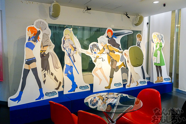 ヘスティア様のあんな顔やこんな顔も…『ダンまち』展示会が秋葉原で開催中!サイン入り等身大パネルやたくさんの原画を展示03348