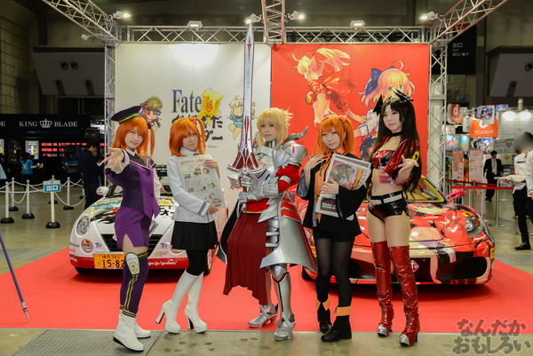 『AnimeJapan 2016』ぐだぐだオーダー痛車にレイヤー合わせも!FGOブース、プラスワンブースをお届け