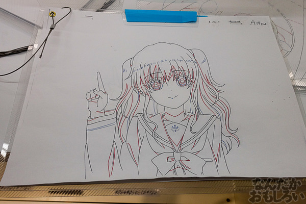 TVアニメ放送中「Charlotte」の貴重な原画を大量展示した展示会がアキバで開催！早速会場の様子をお届け_3591