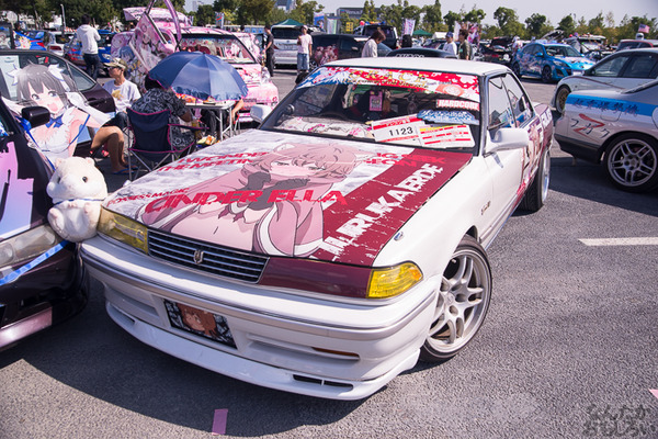 『痛Gふぇすたinお台場2015』痛車フォトレポートその1　装甲悪鬼村正、月姫、ヤマノススメ、ダンまち、サイコパス、きんいろモザイクなど（100枚）_1444